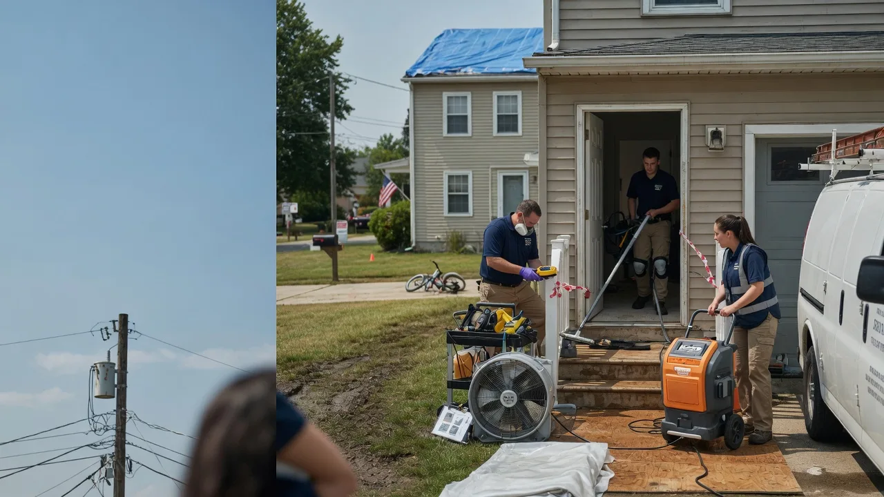 Water Damage Repair in Long Pond, PA near me